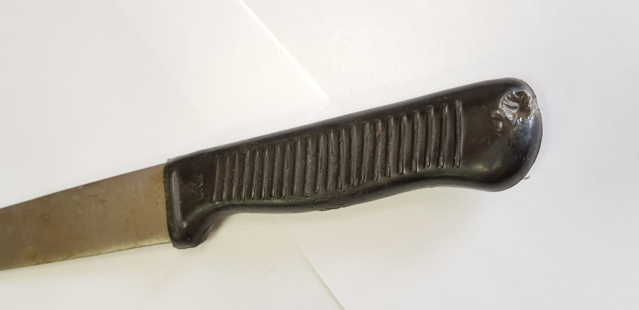 Нож кухонный советский средний