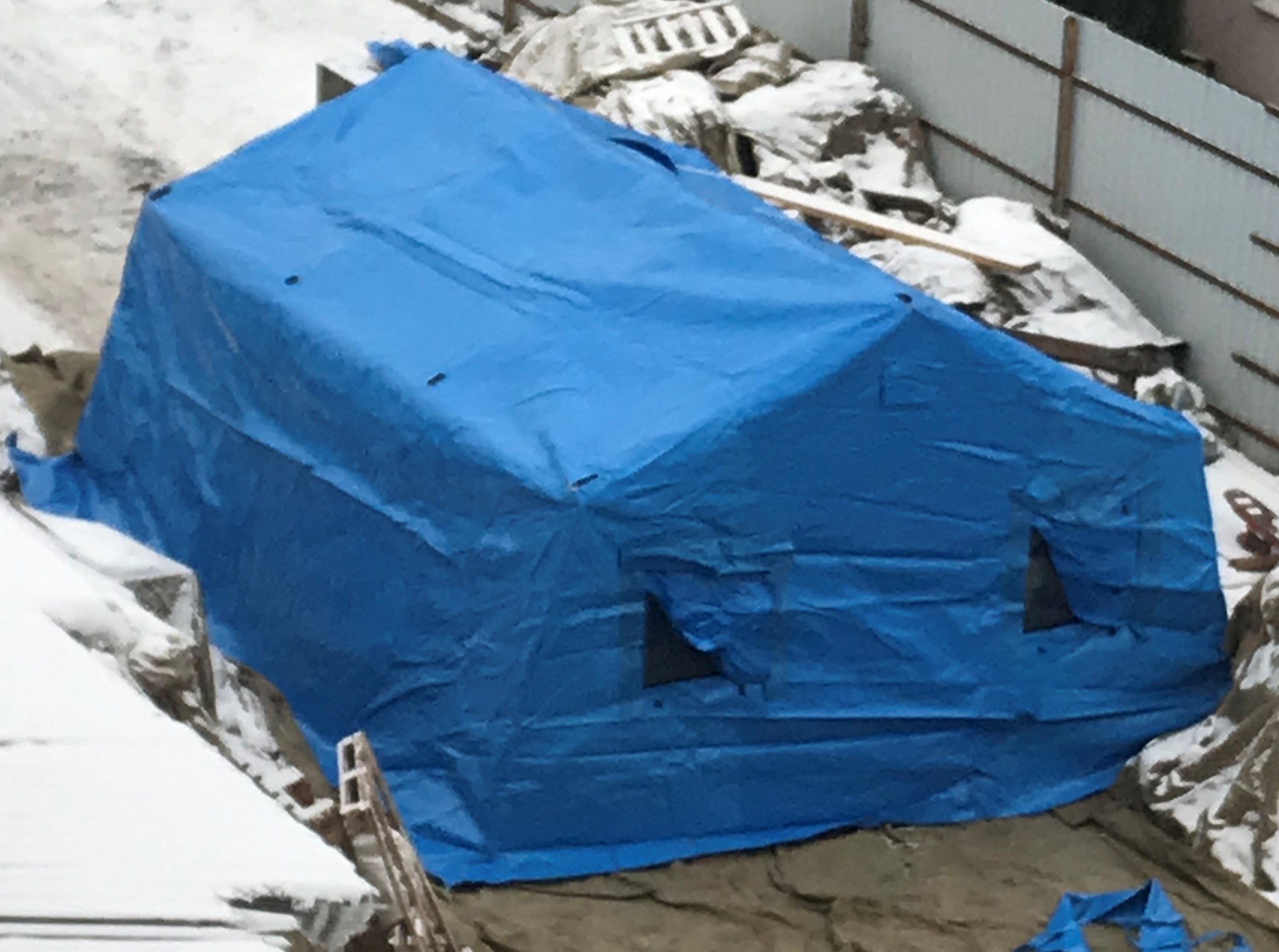 Армейская каркасная палатка М-10