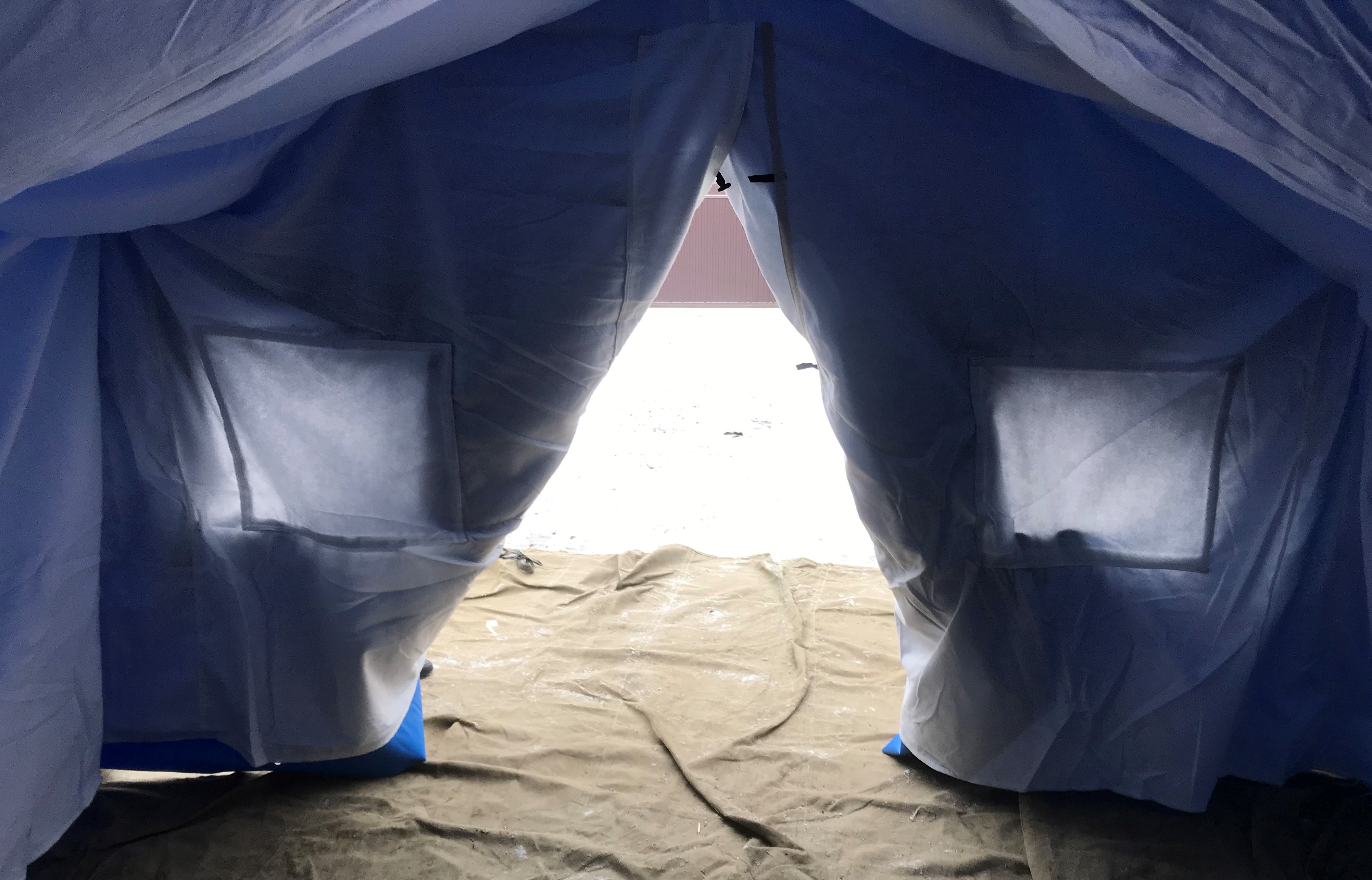 Армейская каркасная палатка Памир-10