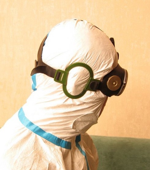 Очки ОФ или ОПФ специальные для защиты глаз военнослужащего СССР