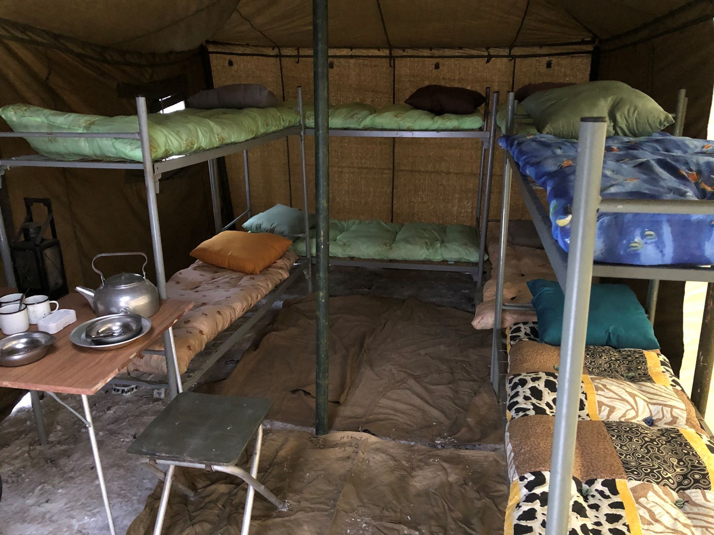 Палатка «Гарнизон-8» комбинированная