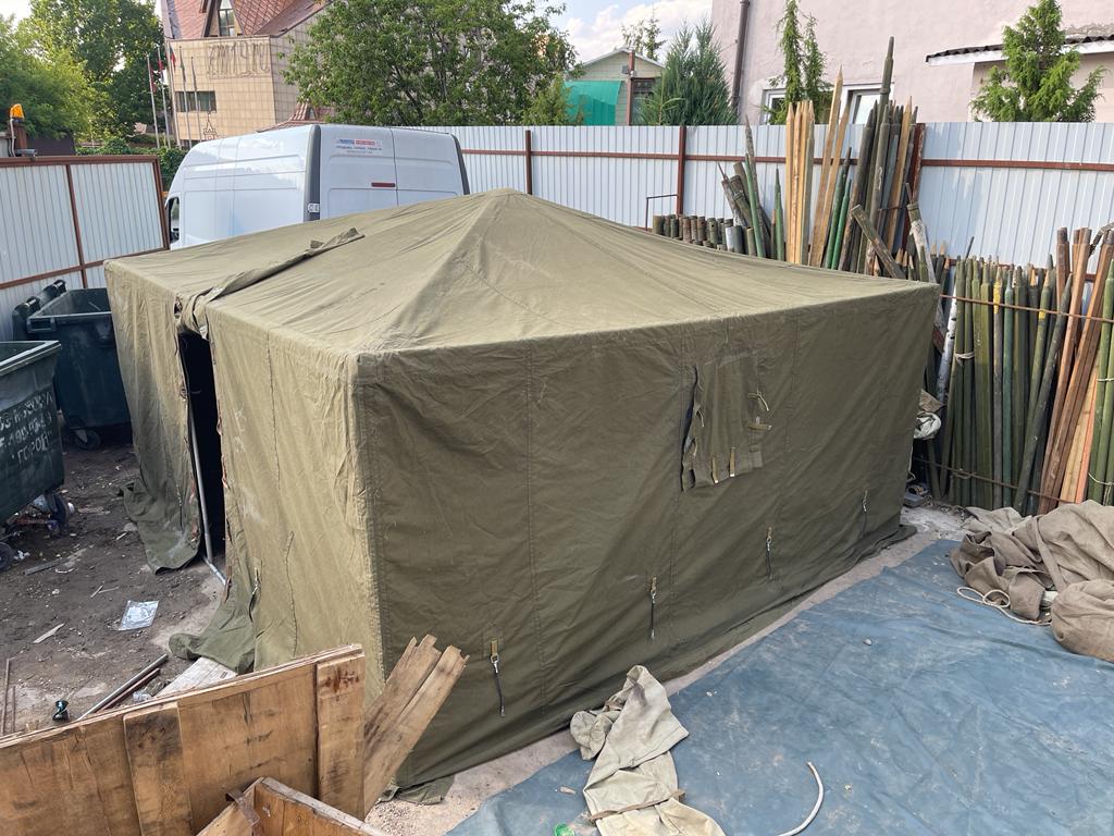 Армейская брезентовая палатка «Гарнизон-12»